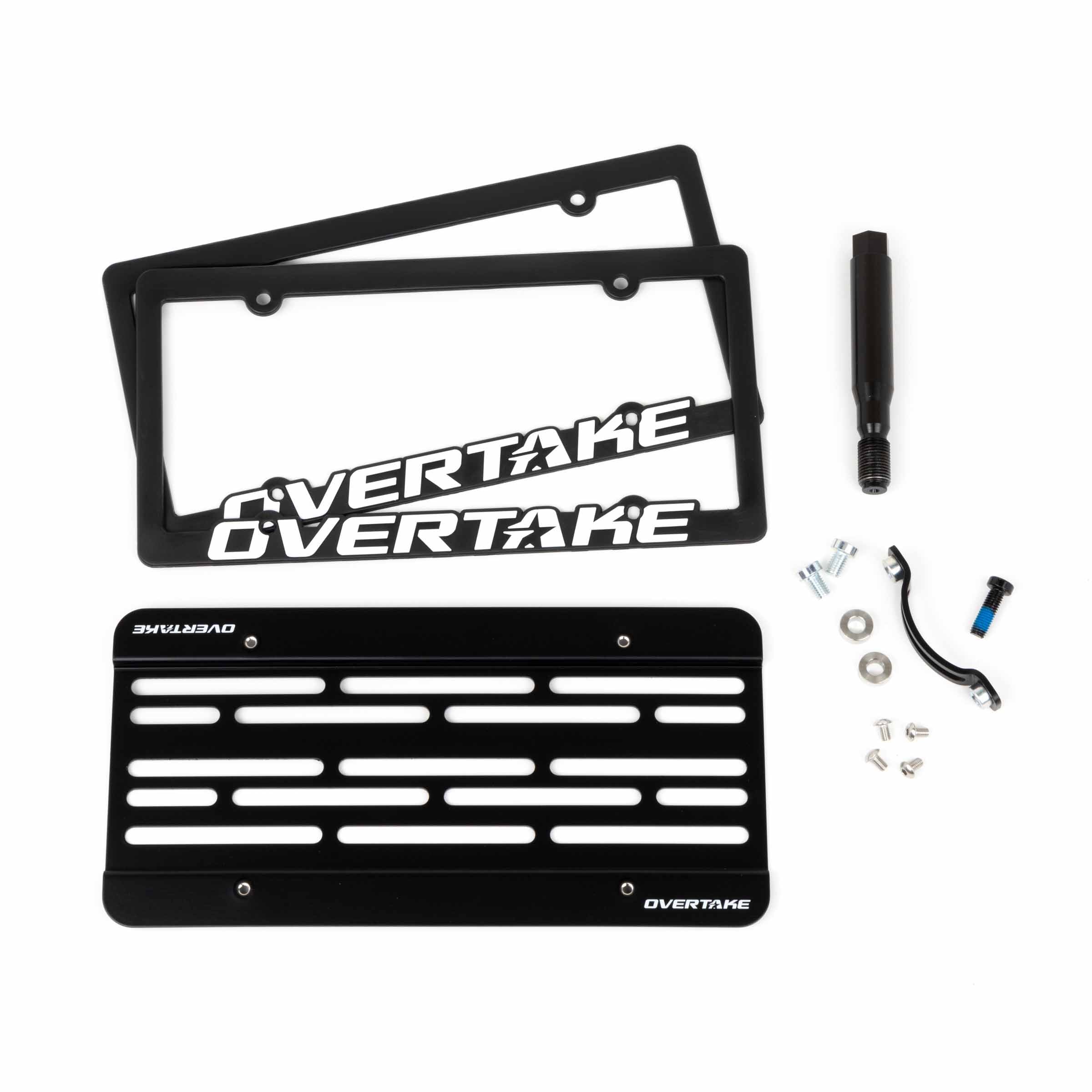 Overtake MaxxAdjust License Plate Relocation Kit Subaru WRX / STI 2015-2017 | A10123