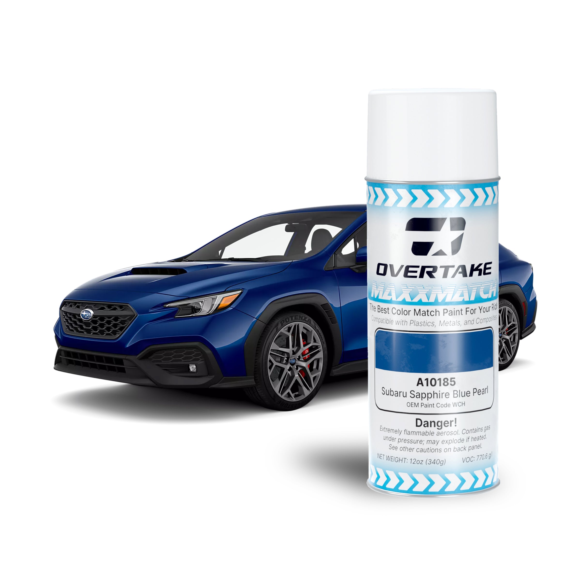 Overtake MaxxMatch Paint Subaru Sapphire Blue Pearl WCH 12oz. Can | A10185