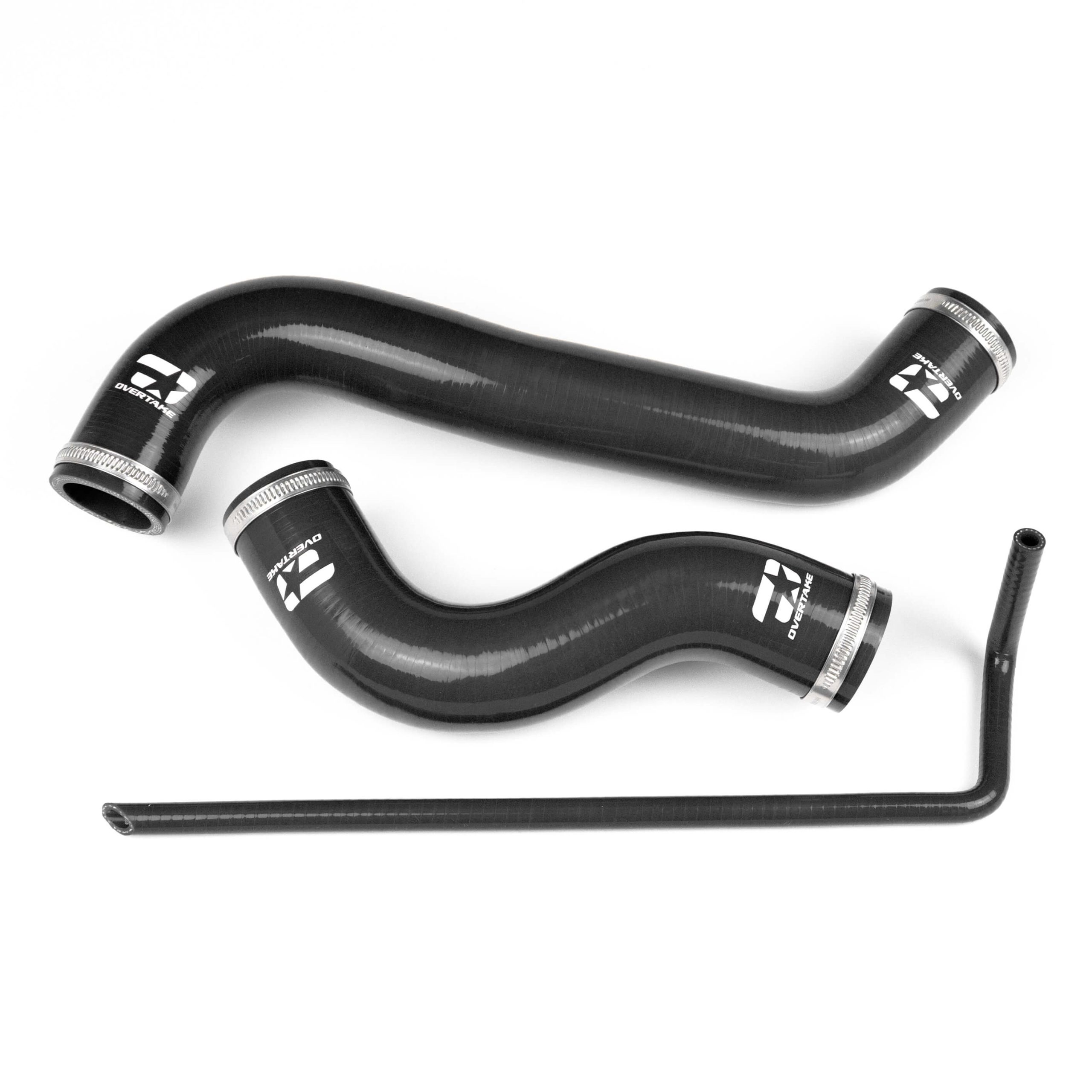 Overtake Radiator Hose Kit Black Subaru WRX 15-21 / Forester XT 14-18 | A10129BLK