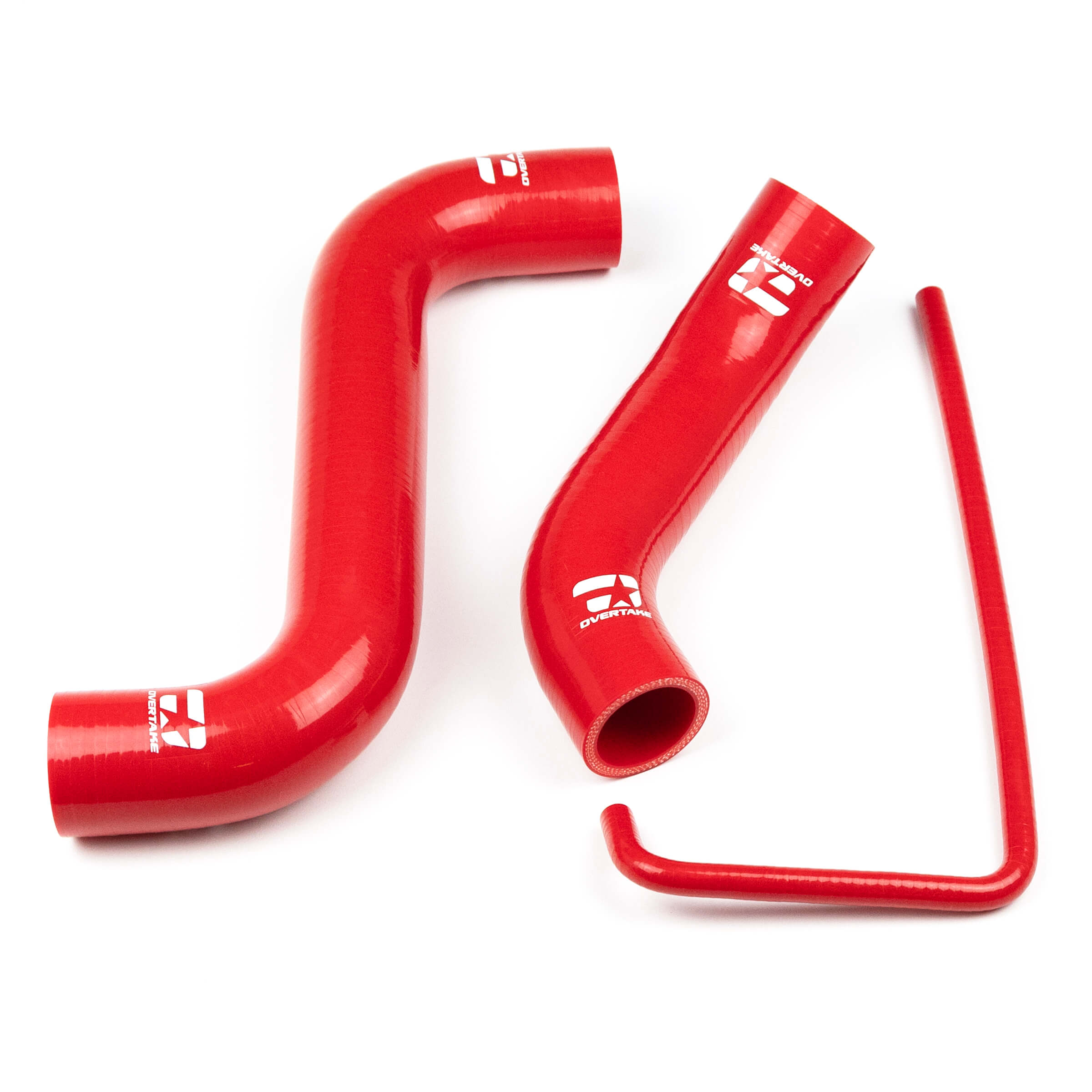 Overtake Radiator Hose Kit Red Subaru WRX / STI 2002-2007 | A10130RED