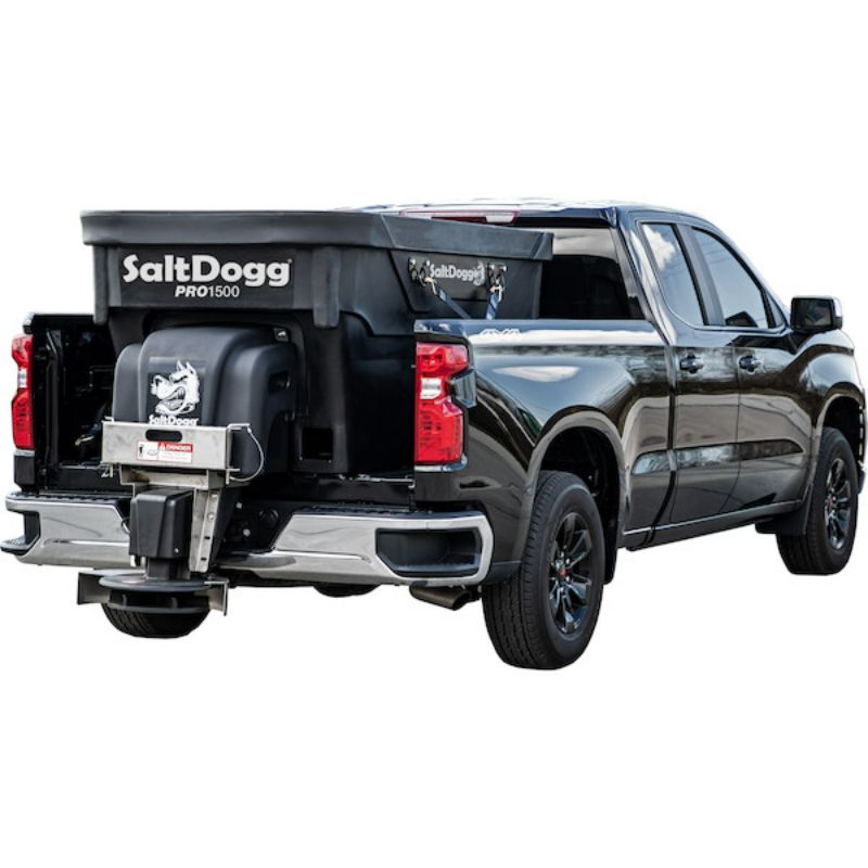 Buyers Products SaltDogg® PRO Electric Poly Hopper Spreader with Pintle Chain Conveyor Model PRO1500CH