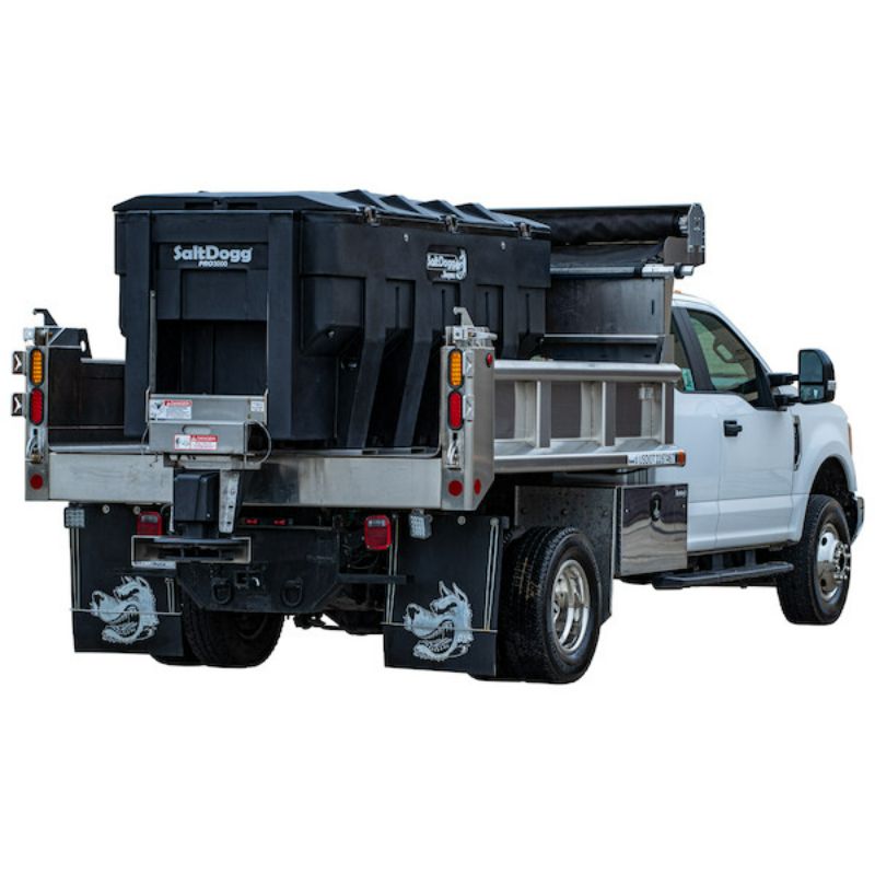 Buyers Products SaltDogg® PRO3000CH Electric Poly Hopper Spreader with Conveyor Chain Model PRO3000CH