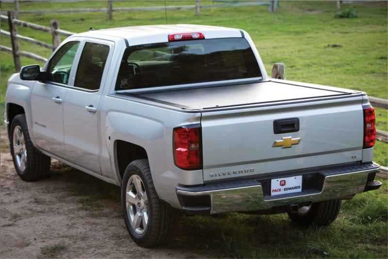 Pace Edwards 21-22 Ford Tonneau Cover Jackrabbit F-Series Lightweight 6ft 5in - Matte Black M-jrf172