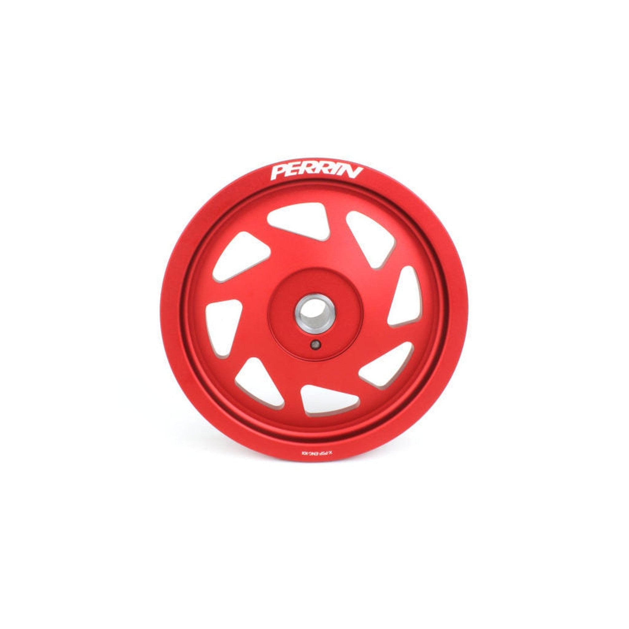 Perrin Lightweight Crank Pulley Red Subaru BRZ 2022-2025 / WRX 2019-2025 | PSP-ENG-106RD