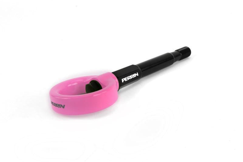 Perrin Tow Hook Kit Rear Hyper Pink Subaru WRX / STI 2015-2021 | PSP-BDY-252HP