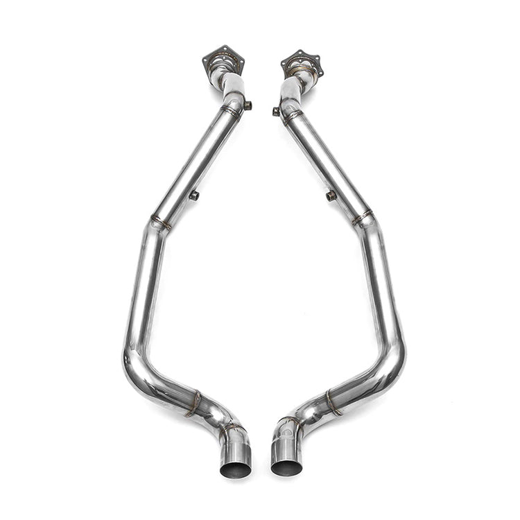 Fabspeed Primary Cat Bypass Pipes for Porsche 970 Panamera Turbo / Turbo S 2010-2016