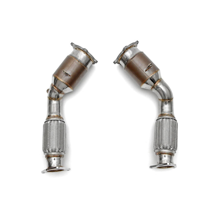 Fabspeed Primary Sport Catalytic Converters for Porsche 955 Cayenne Turbo/Turbo S 2002-2007