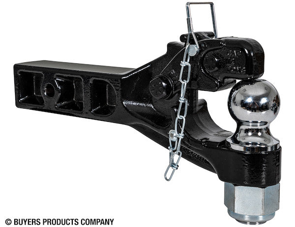 Buyers Products 12 Ton Combination Hitch for 2-1/2 Inch Hitch Receivers Model RM122516