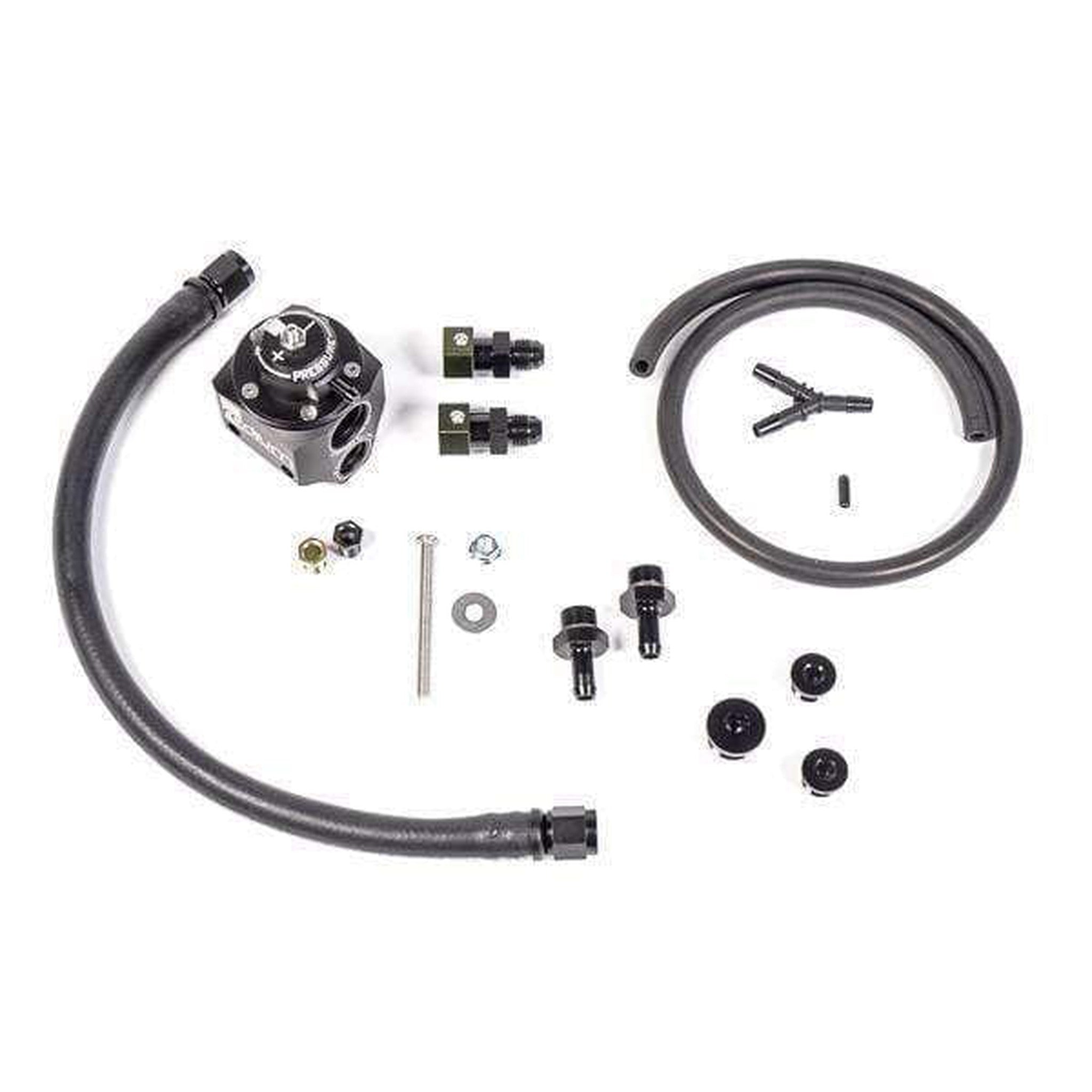 Radium Engineering FPR Kit Black Subaru STI 2008-2017
