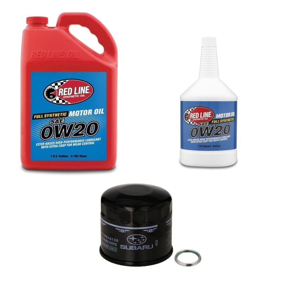 Red Line 0W20 Oil Change Kit Subaru BRZ 2013-2020