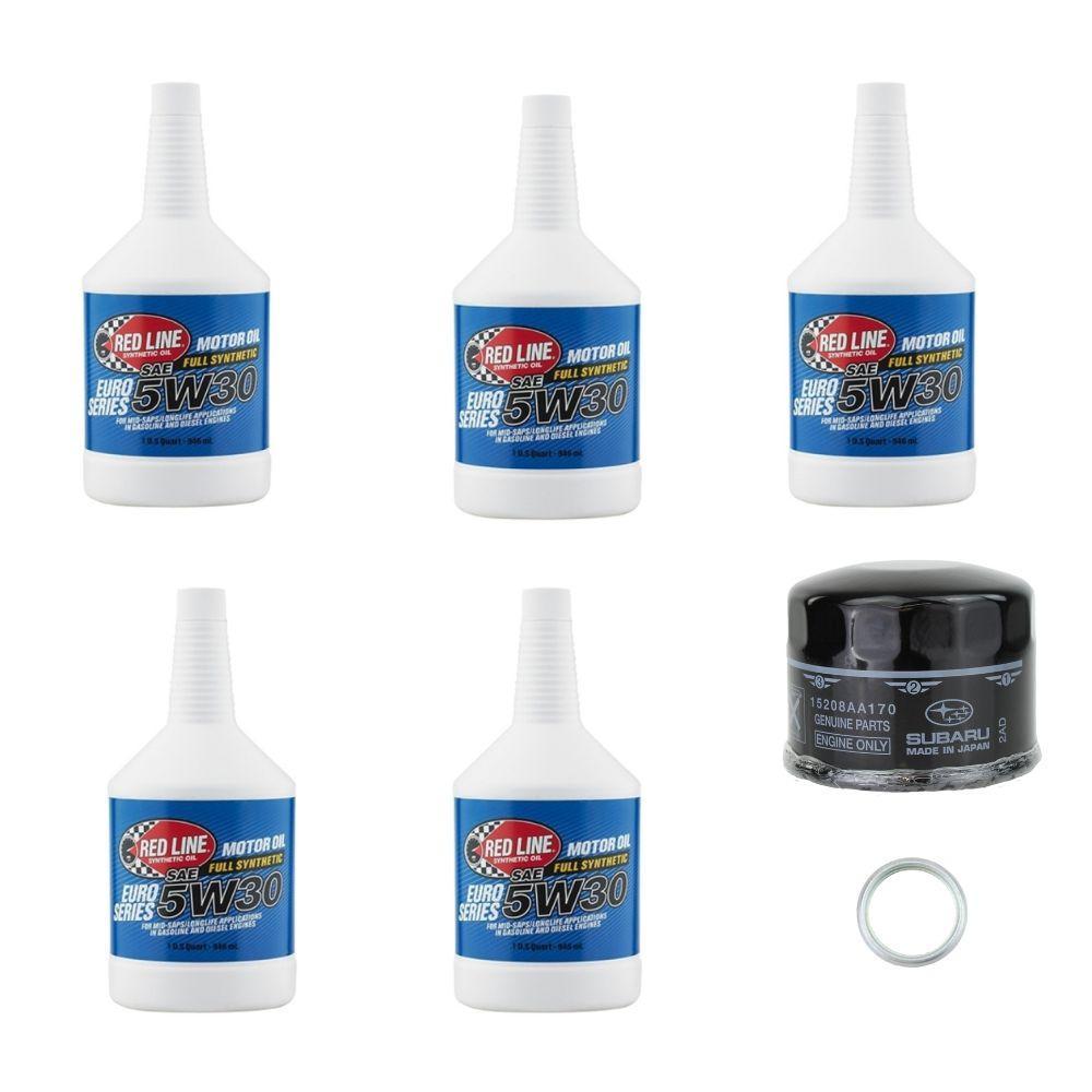 Red Line 5W30 Synthetic Oil Change Kit WRX 2022-2025