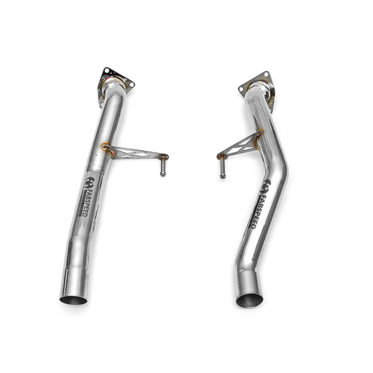Fabspeed Secondary Cat Bypass Pipes for Porsche 955 Cayenne Turbo/Turbo S 2002-2007