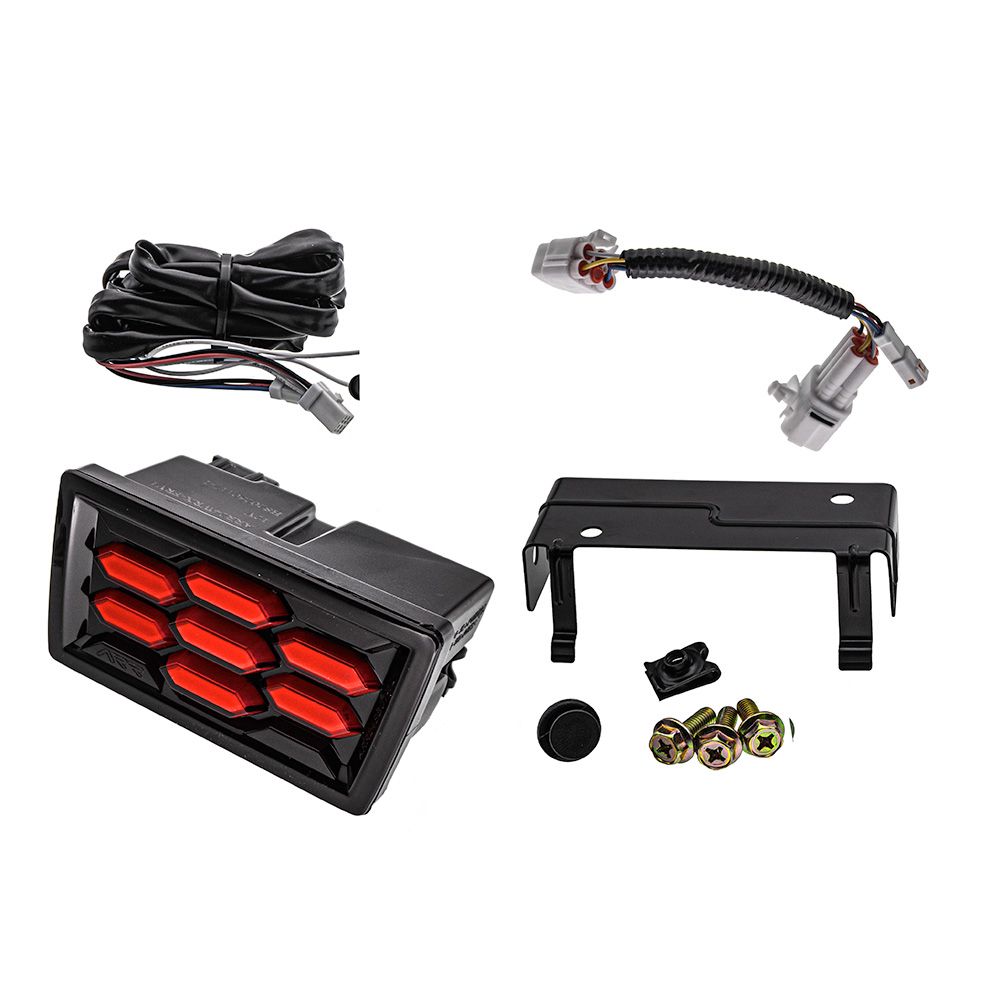 SMY Honeycomb Rear 4th Brake Light Red 2015-2021 WRX / STI | SMY-HC-VARD