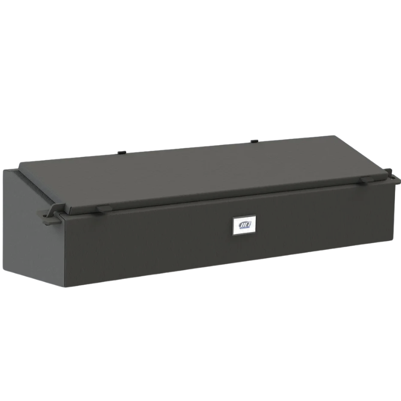 BCI Fabrication Slanted Top Mount Flatbed Toolbox 48" Single Lid Model SSB4