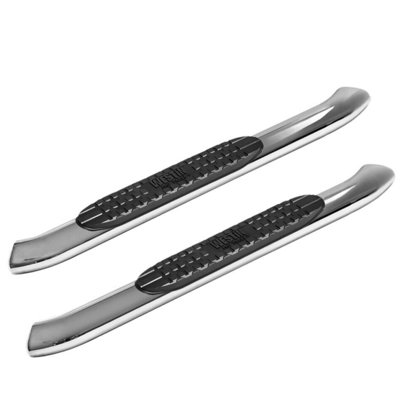 Westin PRO TRAXX 4 Oval Step Nerf Bars Polished Stainless Steel Model 21-24110