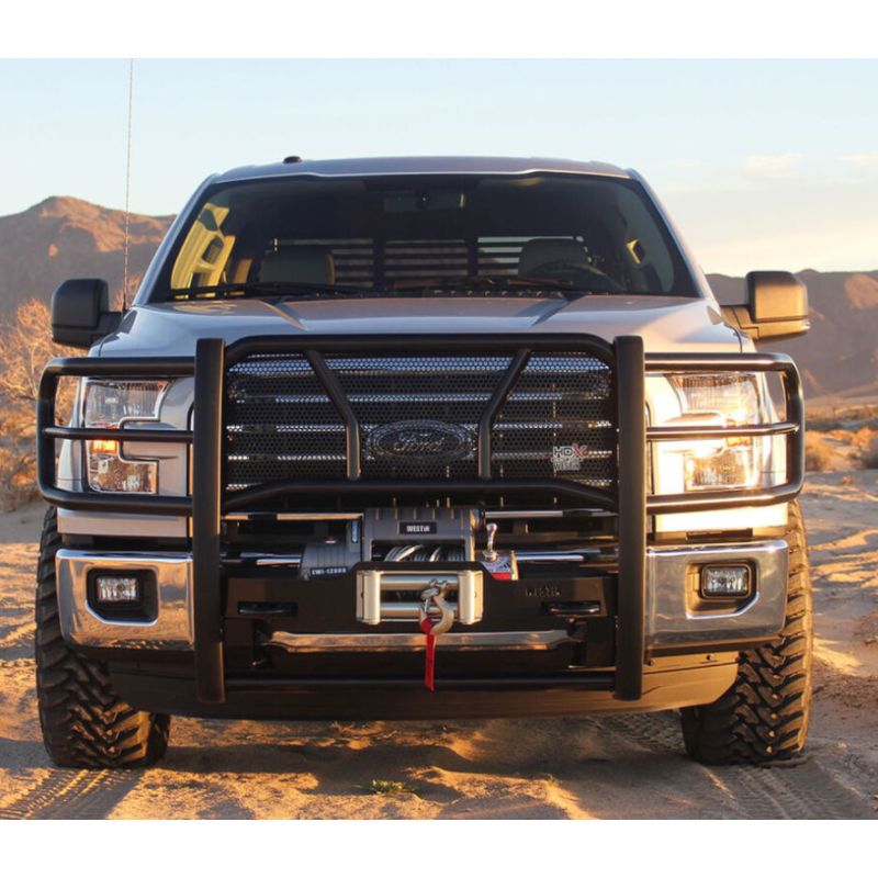 Westin HDX 3-Piece Winch Mount Grille Guard Black Model 57-923905