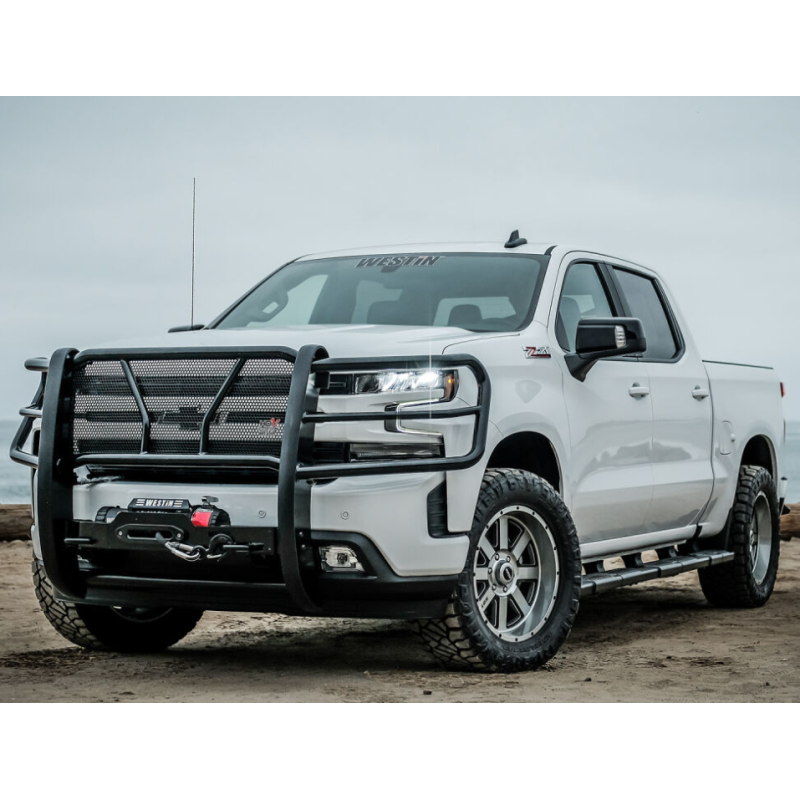 Westin HDX 3-Piece Winch Mount Grille Guard Black Model 57-923875