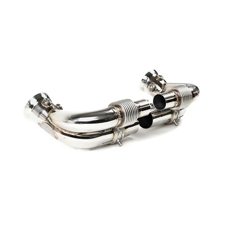 Fabspeed Side Muffler Bypass Pipes for Porsche 991.2 GT3 / GT3 RS 2017-2019