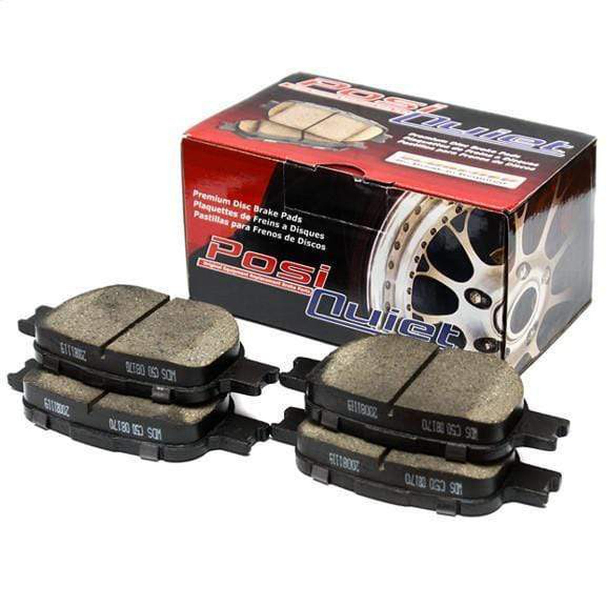 StopTech PosiQuiet Ceramic Rear Brake Pads Subaru BRZ 2013-2020 / FR-S 2013-2016