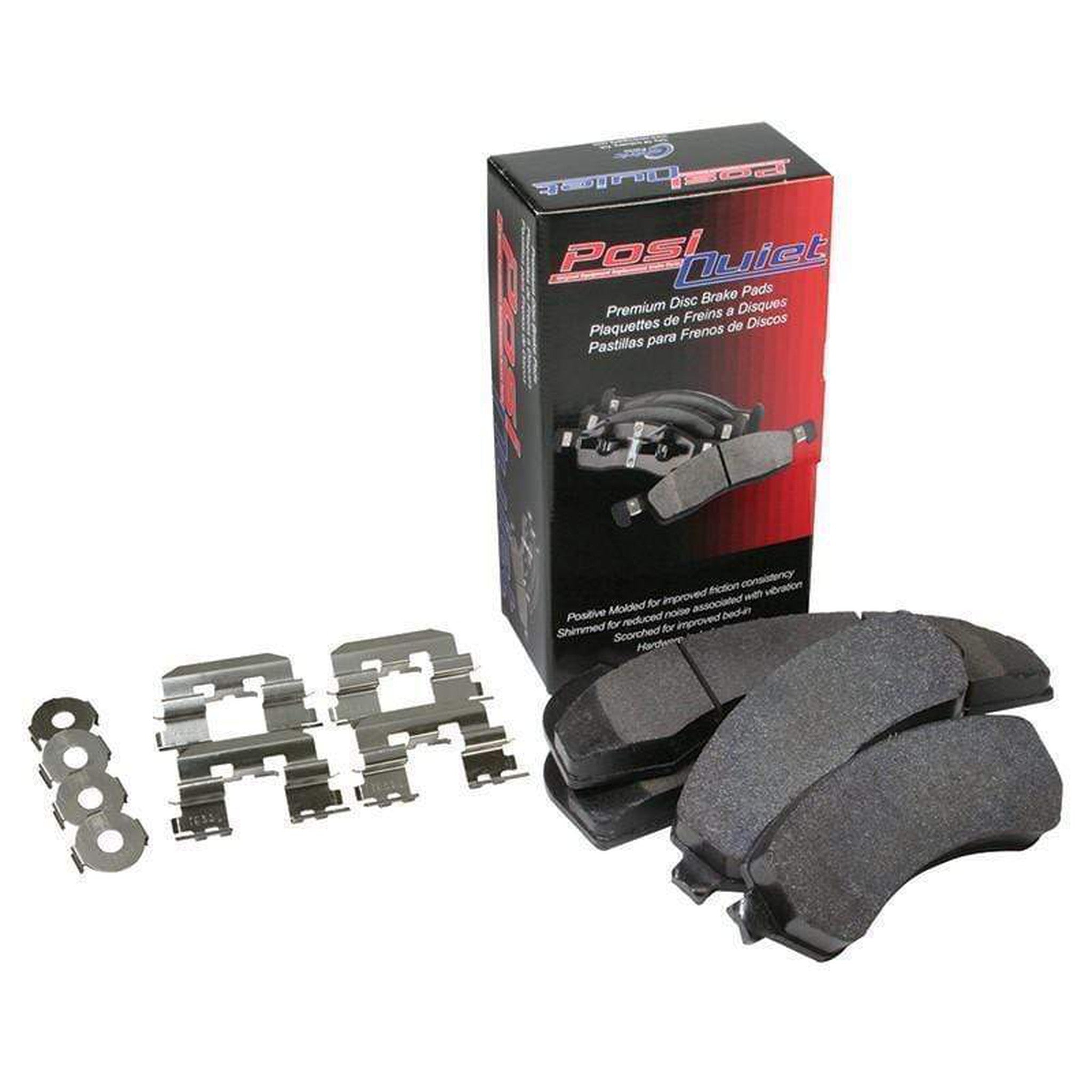 StopTech PosiQuiet Deluxe Plus Front Brake Pads Subaru STI 2004-2017 / Honda Civic Type R 2017-2020