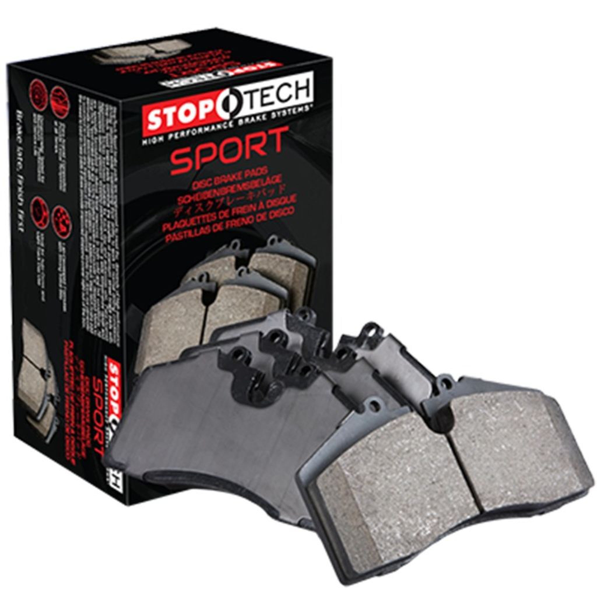StopTech Sport Front Brake Pads WRX 2011-2014 / FR-S / BRZ / 86 2011-2025 | 309.15390