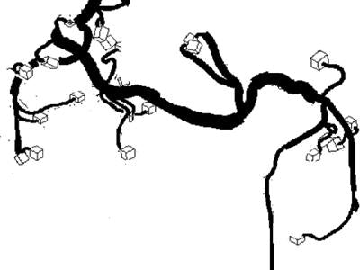 Subaru OEM Engine Harness 10-11 STI | 24020AE540