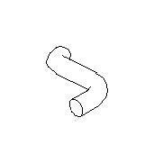 Subaru OEM Upper Radiator Coolant Hose WRX 2022-2025 | 45161VC020