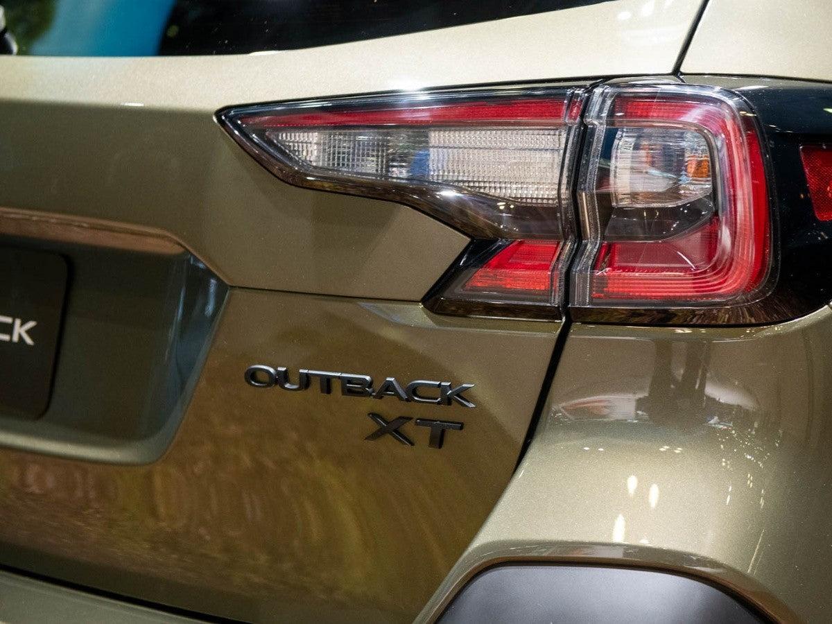 Subaru OEM XT Badge Matte Black Subaru Outback XT 2020-2025 | J121SAN030