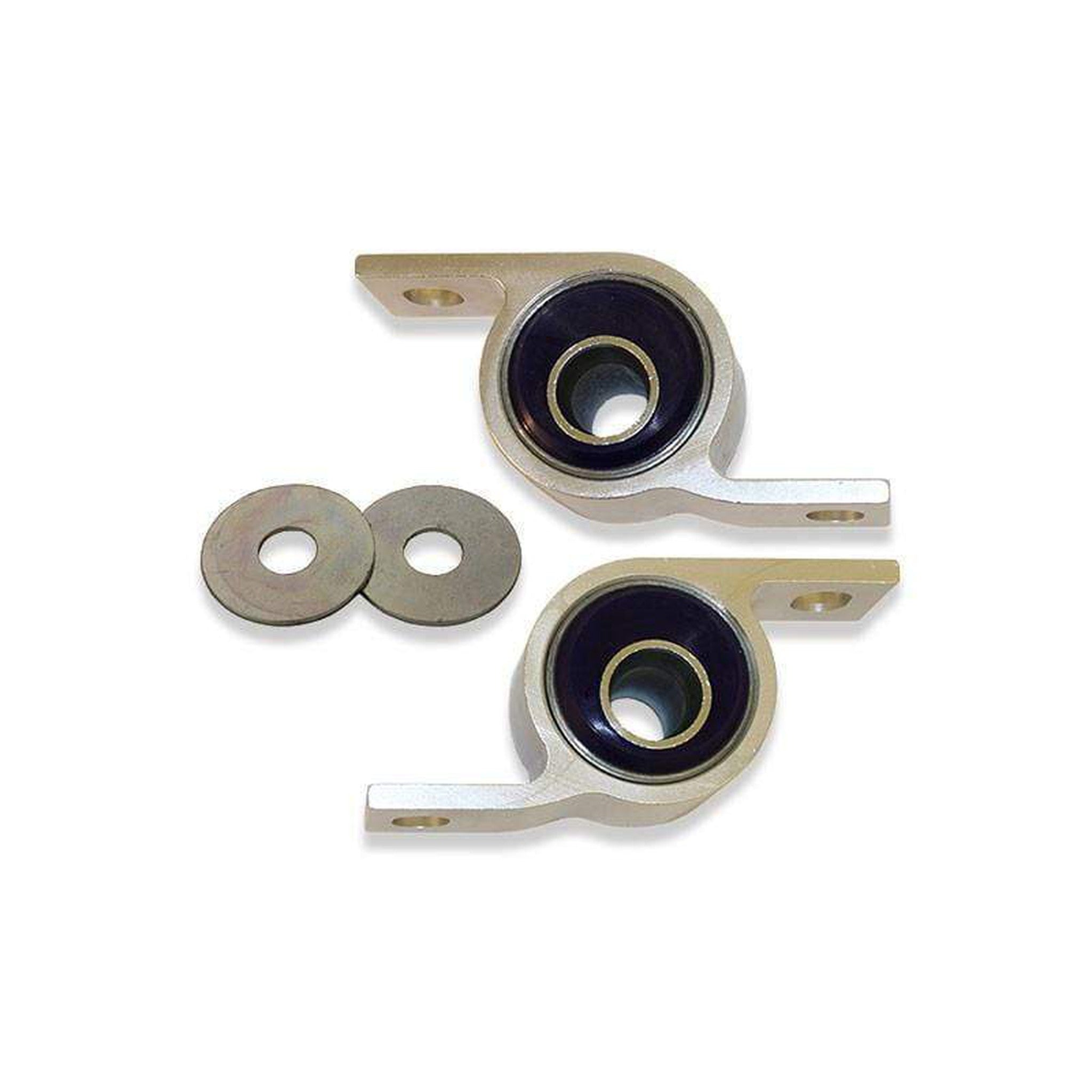 Super Pro Front Lower Control Arm Rear Double Offset Anti-Lift & Caster Bushing Set Subaru WRX / STI 2002-2007