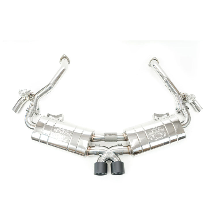 Fabspeed TrackTec Valved Bypass Exhaust System for Porsche 987.2 Boxster/Cayman/Cayman R/Spyder 2009-2012