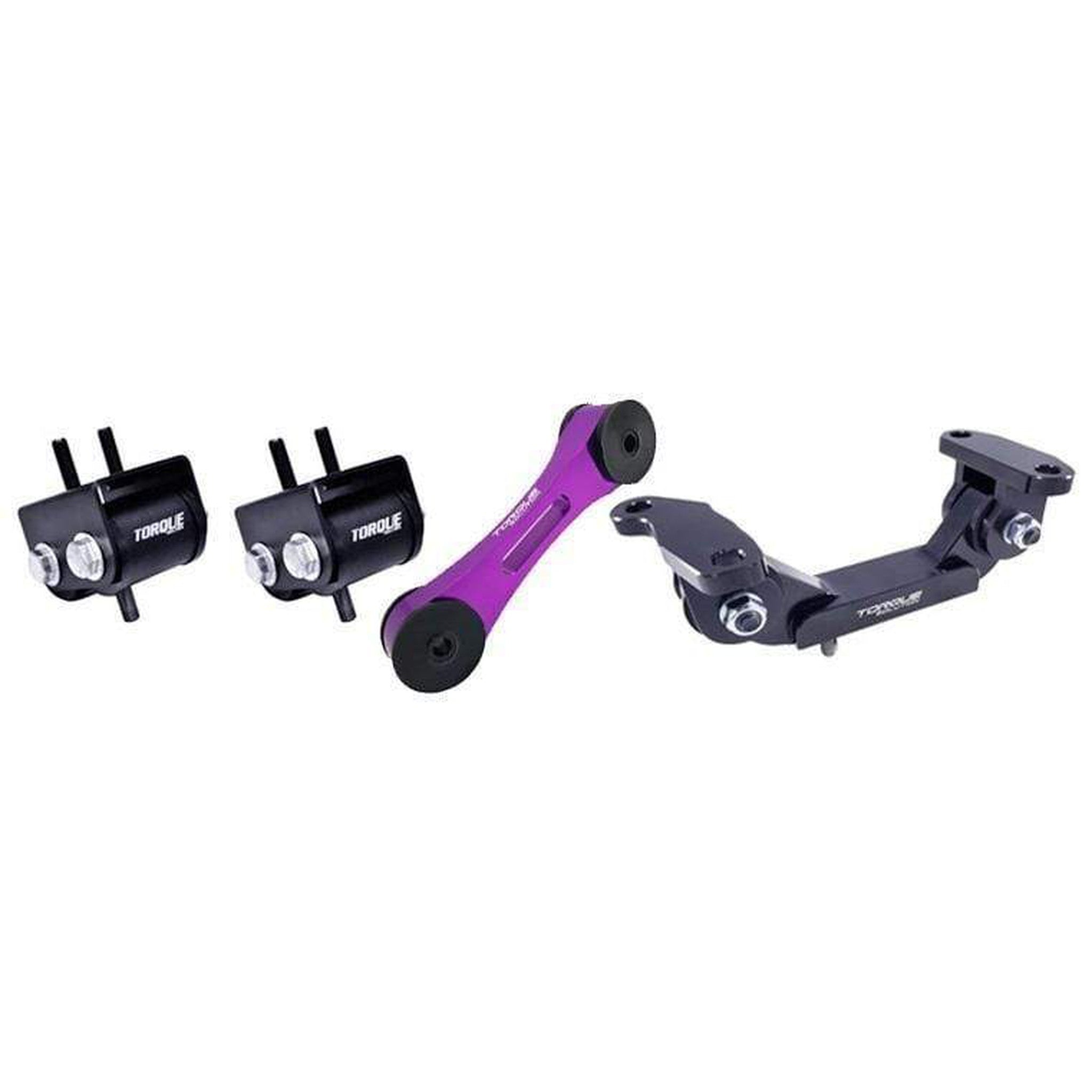 Torque Solution Engine / Transmission / Pitch Mount Set Purple WRX 2002-2014 / STI 2004-2021