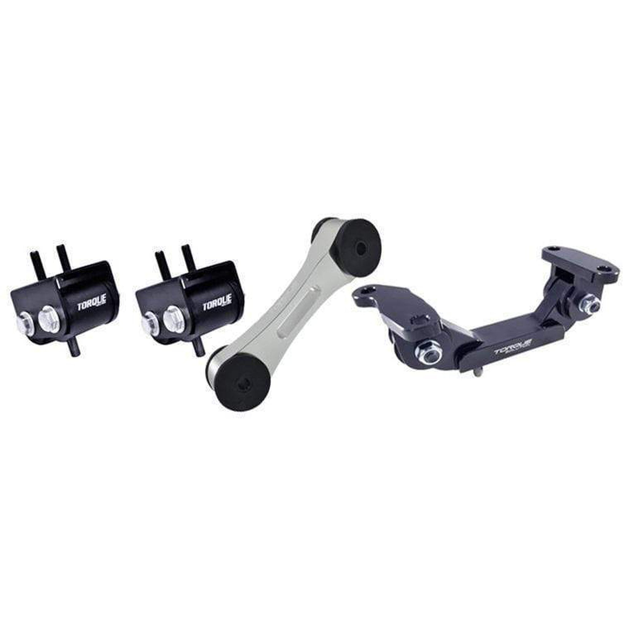 Torque Solution Engine / Transmission / Pitch Mount Set Silver Subaru WRX 2002-2014 / STI 2004-2021