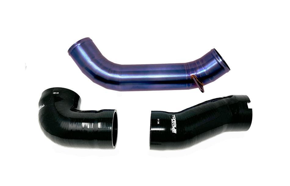 Torque Solution Intake Pipe Kit Titanium Burnt Purple / Blue WRX 2022-2025 | TS-SU-813PR