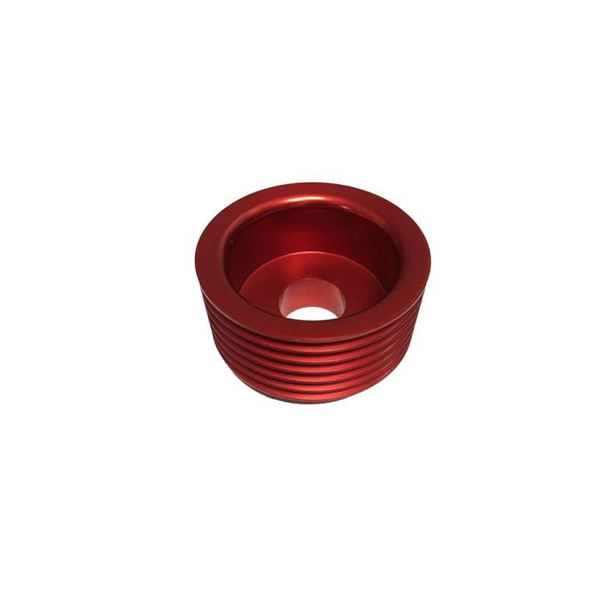 Torque Solution Lightweight Alternator Pulley Red Hyundai Genesis Coupe 3.8 2010-2015 | TS-GEN-004R