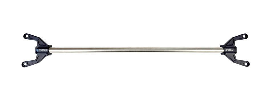 Torque Solution Rear Shock Tower Brace - Titanium Brushed / Raw Subaru WRX 2022-2025 | TS-SU-865-RW