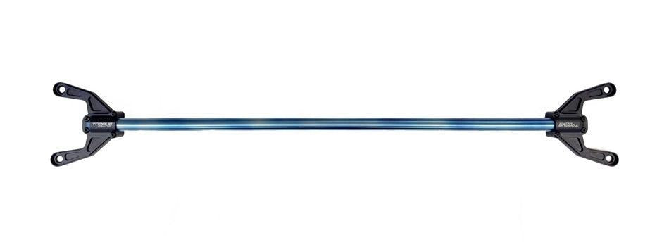 Torque Solution Rear Shock Tower Brace - Titanium Burnt Blue Subaru WRX 2022-2025 | TS-SU-865-BU