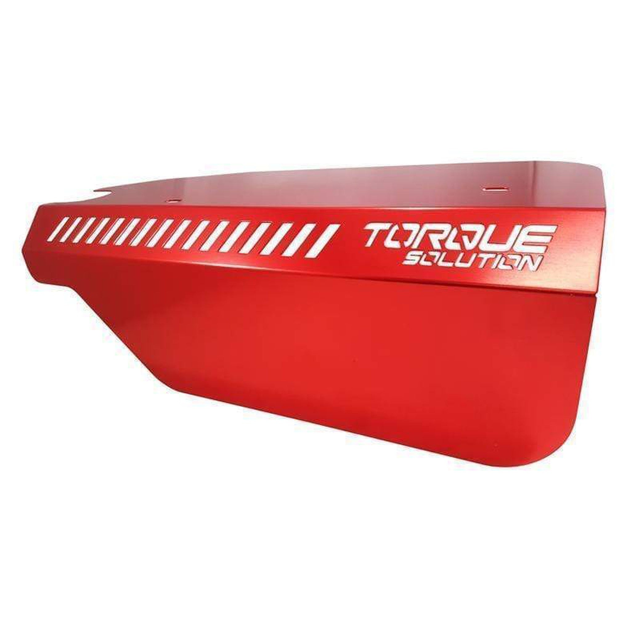 Torque Solution Red Engine Pulley Cover Subaru WRX 2015-2021 | TS-SU-289R