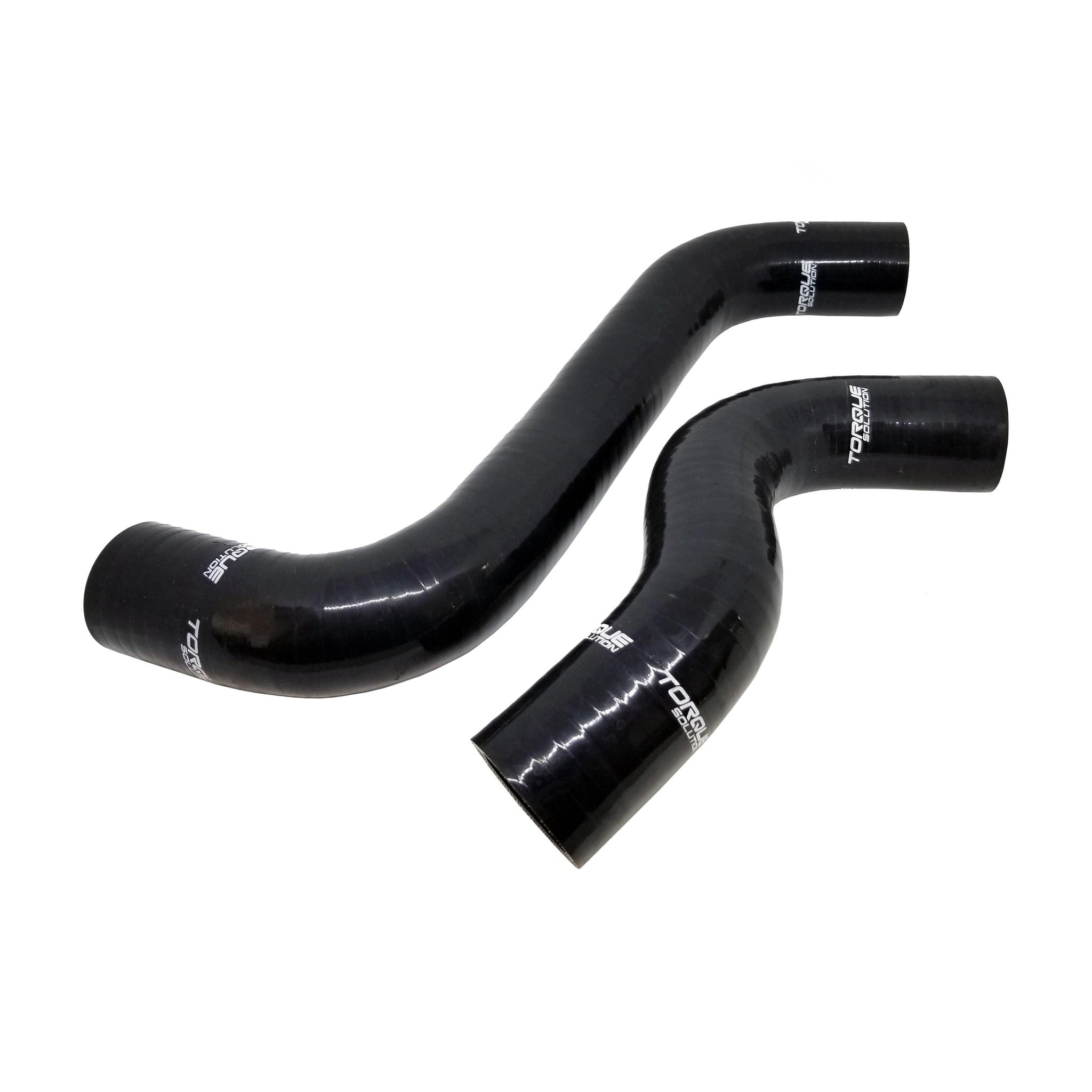 Torque Solution Silicone Radiator Hose Kit Black Subaru WRX 2015+ / Forester XT 2014+ | TS-SU-419BK