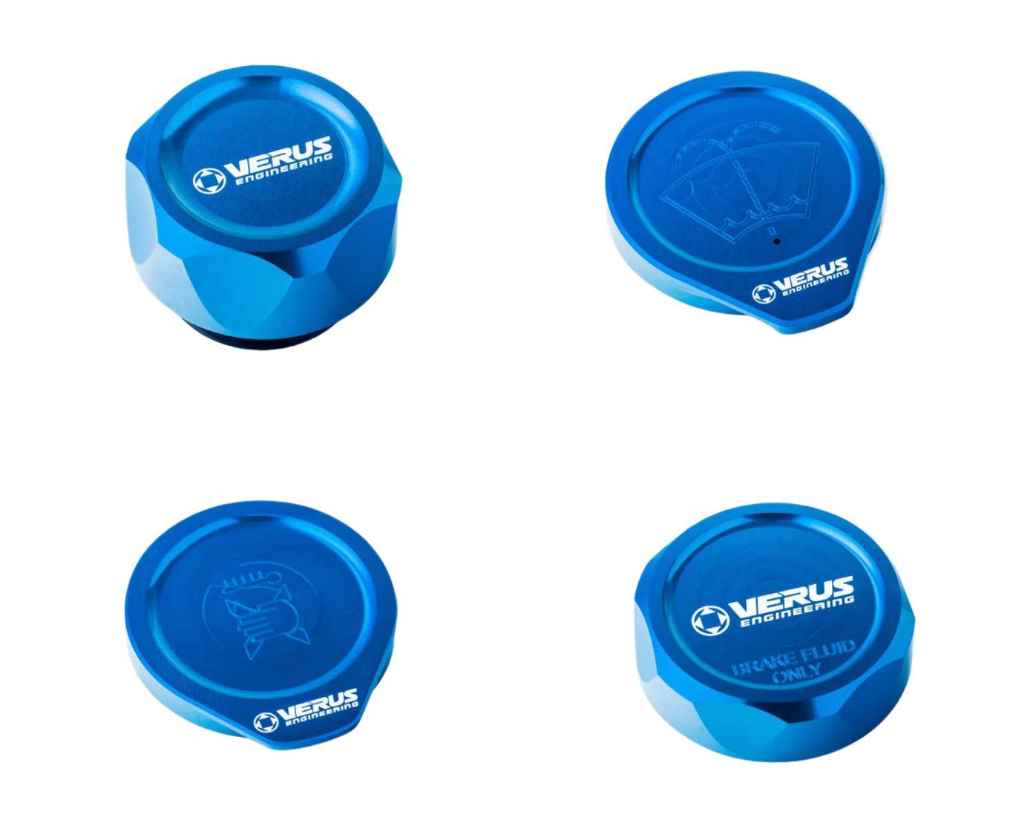 Verus Engine Bay Cap Kit Blue (FHS) 13-20 BRZ / 13-16 FRS / 17-20 Toyota 86 | A0434A-BLU-FHS