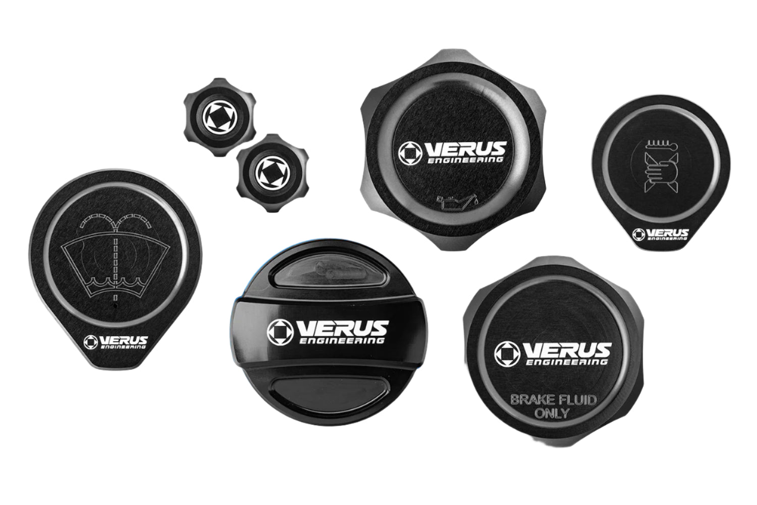 Verus Full Car Cap Kit Black FHS Style Subaru WRX 2022-2025 | A0768A-BLK-FHS
