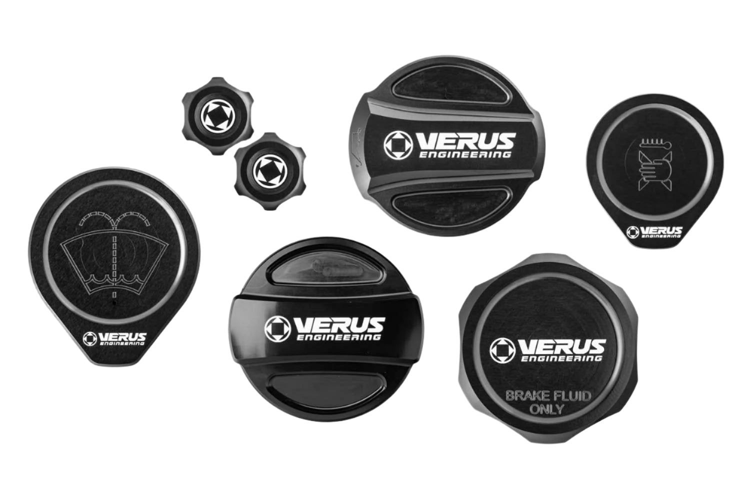 Verus Full Car Cap Kit Black RLA Style Subaru WRX 2022-2025 | A0768A-BLK-RLA