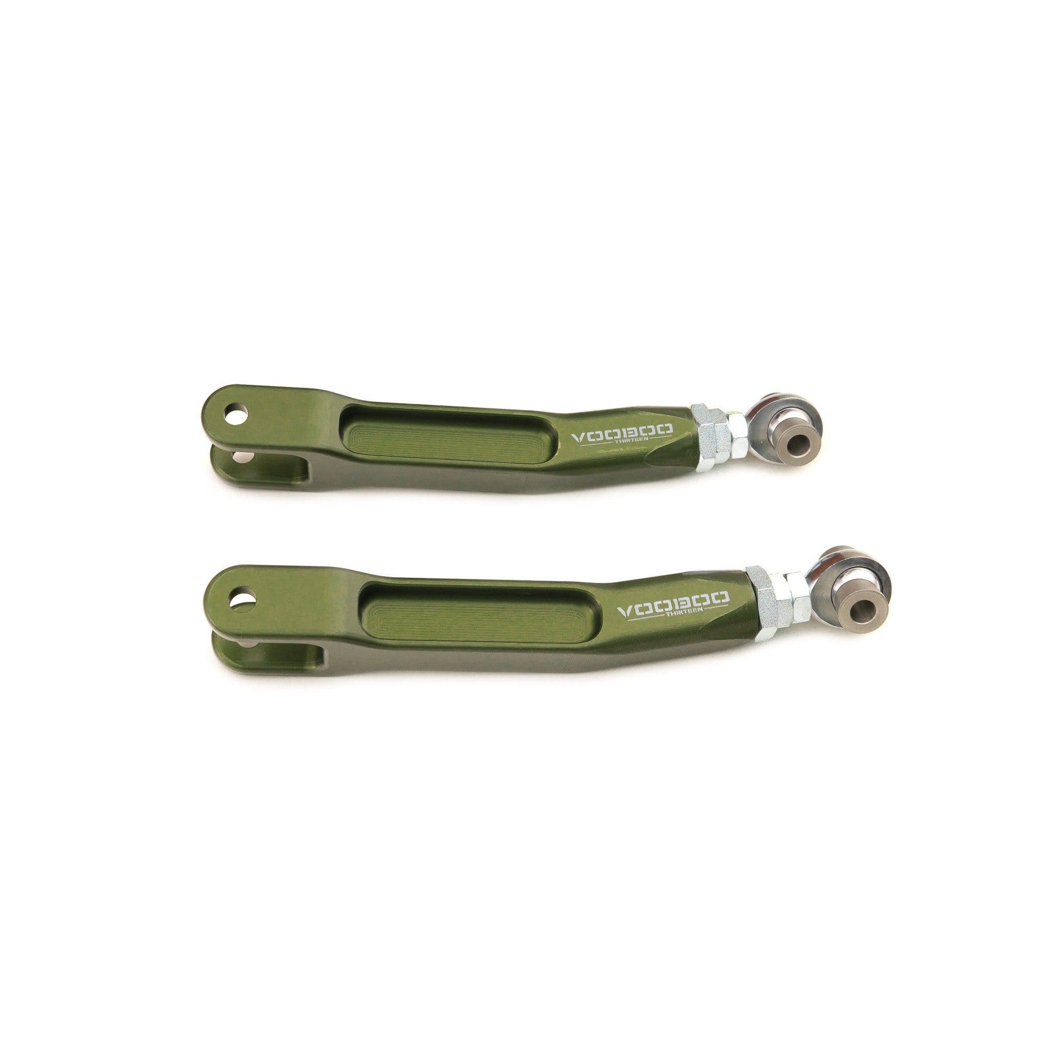 Voodoo13 High Clearance Rear Camber Arms Green Nissan 350z 2003-2009 / Infiniti G35 2003-2007