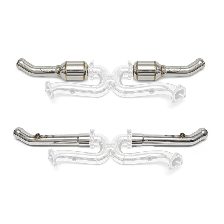 Fabspeed X-Pipe Catted or Catbypass pipe Conversion Kits for Porsche 993 Carrera 1994-1998