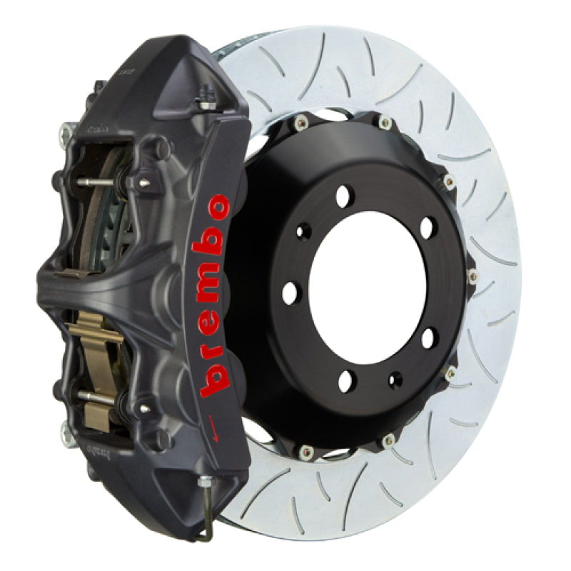 Brembo 06-09 Honda S2000 Front GTS BBK 6 Piston Cast 355x32 2pc Rotor Slotted Type-3-Black HA brb1M3.8066AS