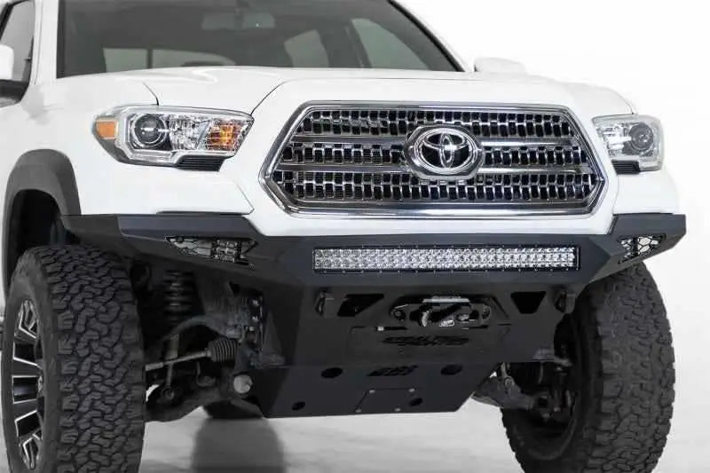 Addictive Desert Designs 16-19 Toyota Tacoma Stealth Fighther Front Bumper w/ Winch Mount f681202200103