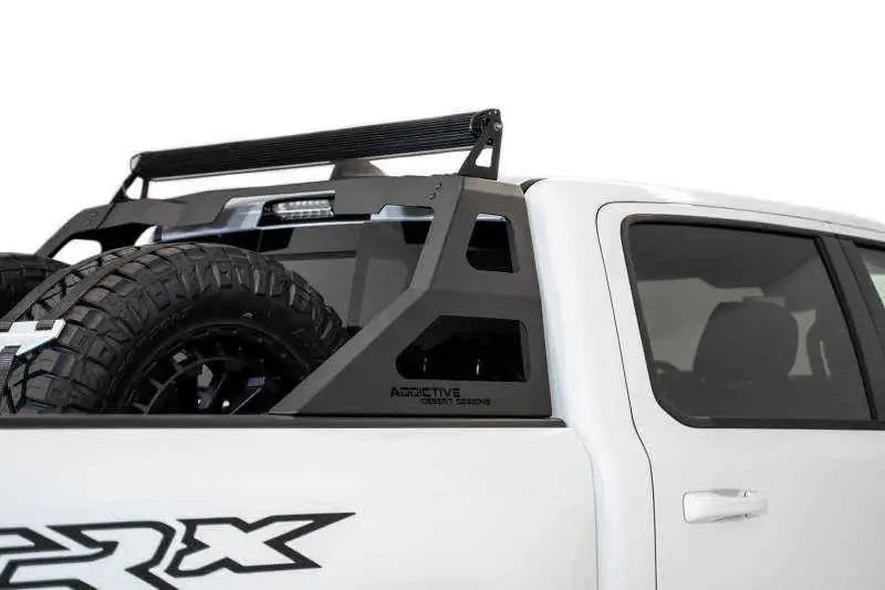 Addictive Desert Designs 2021 Dodge Ram 1500 TRX Stealth Fighter Chase Rack - Hammer Black c6215521101na