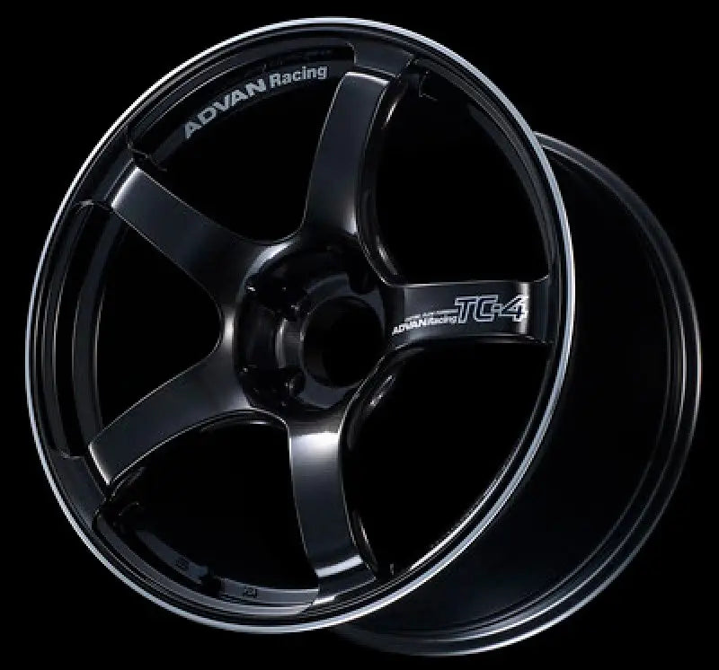 Advan TC4 17x8.0 +35 4-100 Black Gunmetallic & Ring Wheel avnYAD7G35ABGR