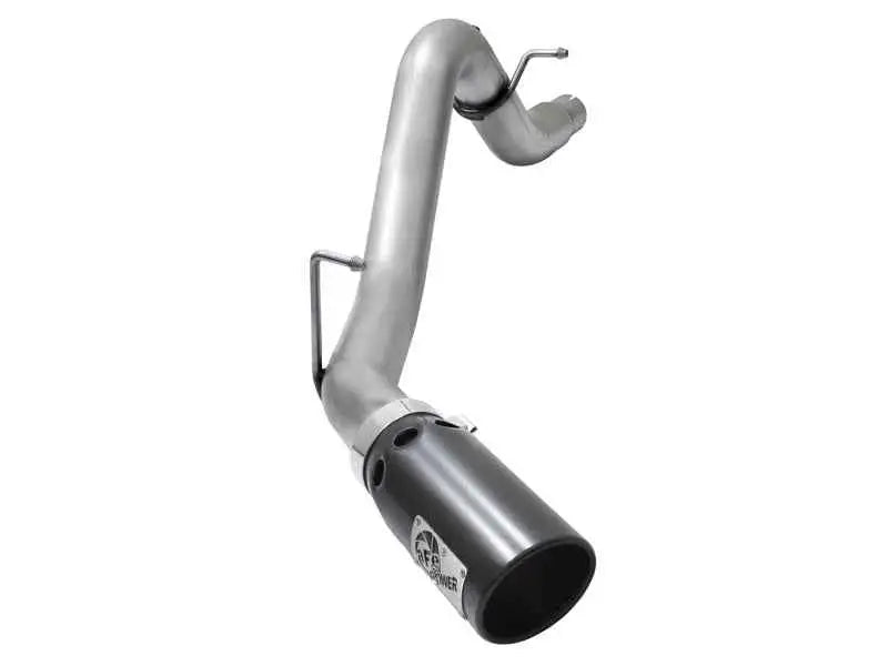 aFe LARGE BORE HD 3.5in DPF-Back Alum Exhaust w/Black Tip 2016 GM Colorado/Canyon 2.8L (td) 49-04064-b