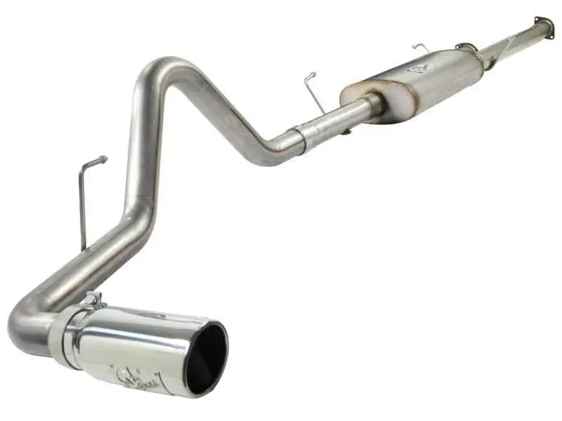 aFe MACHForce XP Exhausts Cat-Back SS-409 EXH CB Toyota Tundra 10-11 V8-5.7L 145.7 WB (pol tip) 49-46008