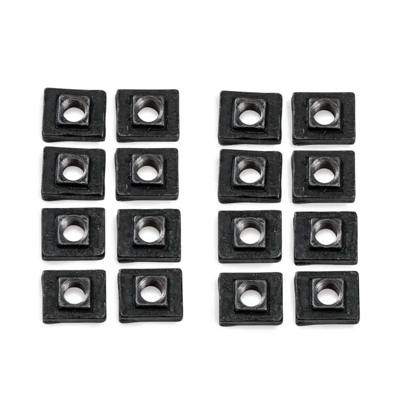 AIXTNTK Kuat Innovat Ibex T-Nut Kit - Pack Of 16 - Black kuaaixtntk